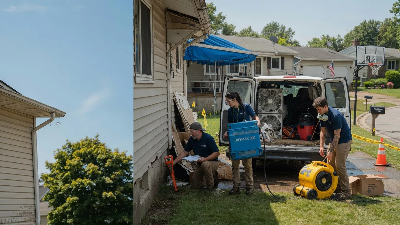 Ceiling Leak Cleanup in Auburn, IN near me
